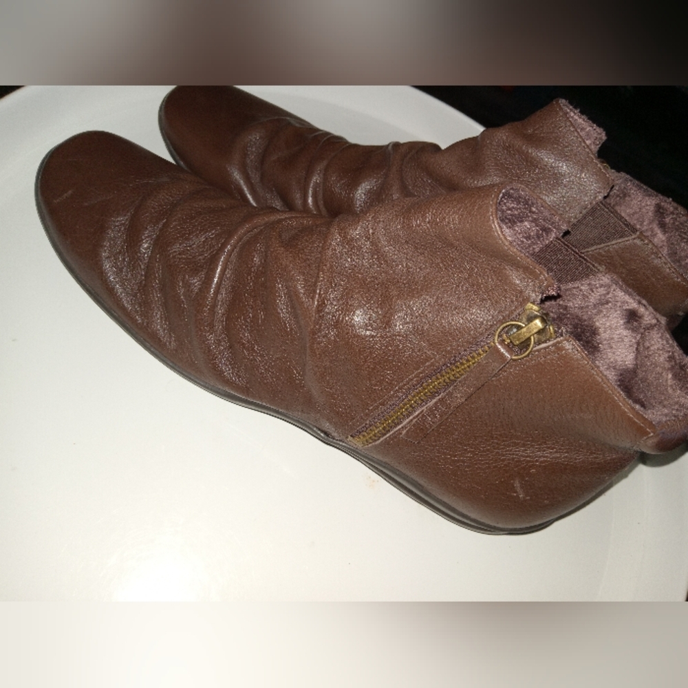 Set of 3 Walking Cradles Genuine Leather Ankle Booties Women's Size 10S FF226 - Picture 8 of 15